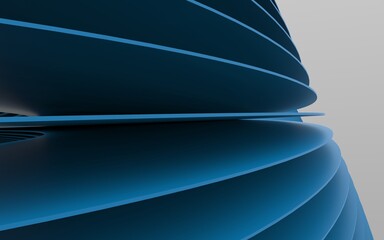 geometric abstract uniform background. 3d render