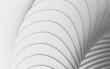 geometric abstract uniform background. 3d render