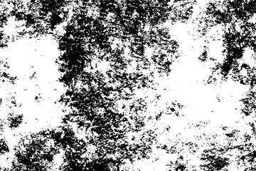 Vector grunge texture. Dust overlay distress grain. Abstract black and white background.
