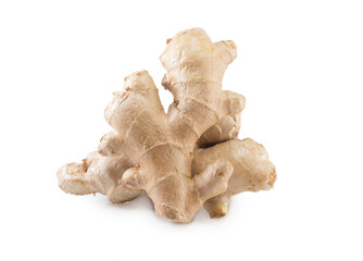 ginger isolated on white background.
