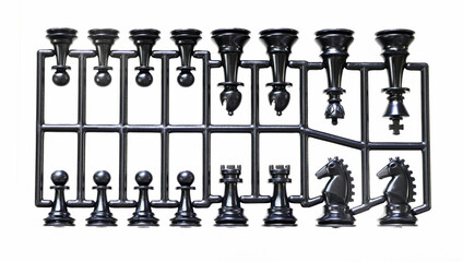 Chess Pieces black set