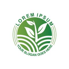 agriculture vector , farm logo vector