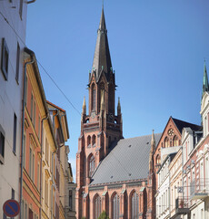 Fototapeta na wymiar Im schönen Schwerin: St. Pauls