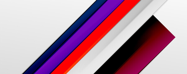 Color abstract lines trendy geometric background for business or technology presentation, internet poster or web brochure cover, wallpaper