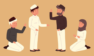 muslim people character