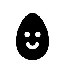 Obraz premium Happy smiley egg for good health vector.