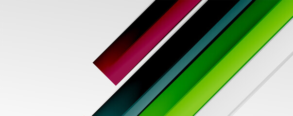 Color abstract lines trendy geometric background for business or technology presentation, internet poster or web brochure cover, wallpaper
