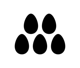 Small eggs in group icon.