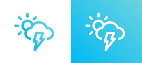 Weather vector icons.