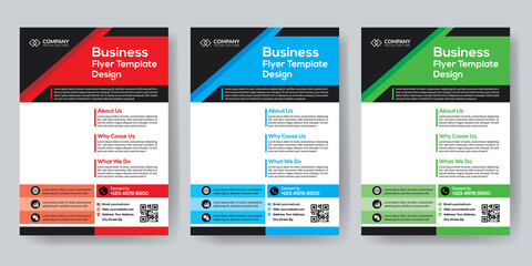 Corporate New Business Flyer Template Design Print Ready