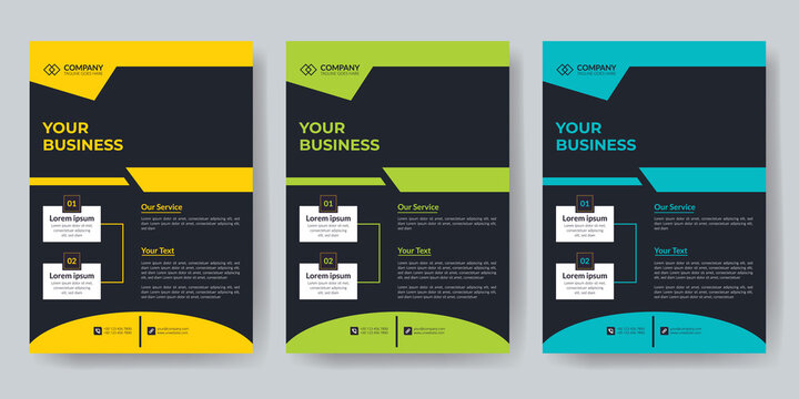 Corporate New Business Flyer Template Design Print Ready