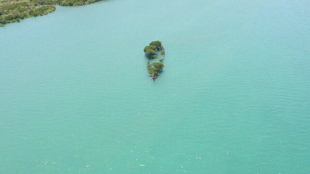 Aerial View of Cockle Bay  on Magnetic Island in Australia