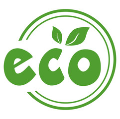 modern green stamp eco