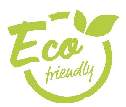 Modern Green Stamp Eco Friendly