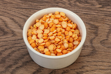 Dry peas for cooking