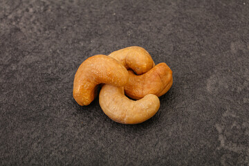 Natural organic Cashew nut heap