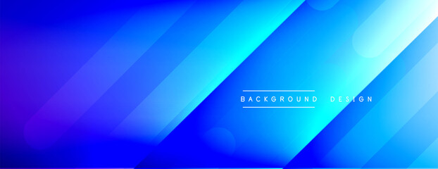 Dynamic lines abstract background. 3D shadow effects and fluid gradients. Modern overlapping forms