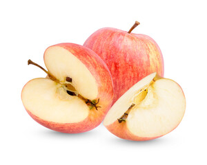 Fresh apple isolated on white background