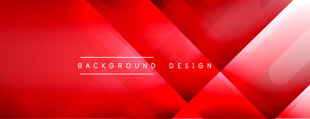 Dynamic lines abstract background. 3D shadow effects and fluid gradients. Modern overlapping forms