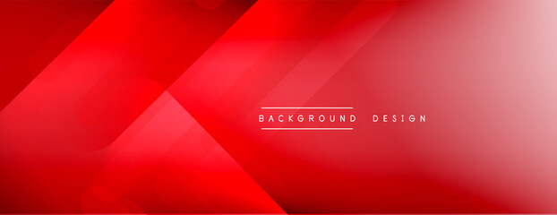 Dynamic lines abstract background. 3D shadow effects and fluid gradients. Modern overlapping forms