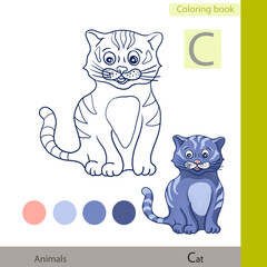 Cat dog cute cartoon childrens hand drawn illustration. Patern seamless print textile background  maze hand drawn illustration coloring book for children educational game print 