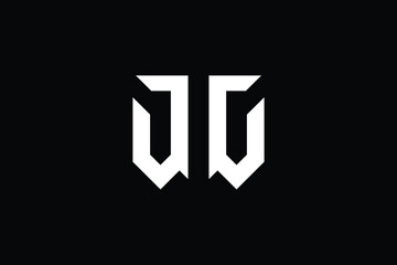 Creative Innovative Initial WT logo and TW logo. WT Letter Minimal luxury Monogram. TW Professional initial design. Premium Business typeface. Alphabet symbol and sign.