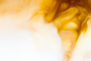 Texture from Pouring coffee in milk
