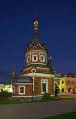 Fototapeta na wymiar Chapel of Alexander Nevsky in Yaroslavl. Russia