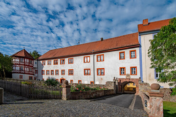 Schloss Tann in Tann in der Rhön in Hessen, Deutschland 