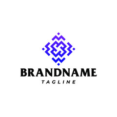 Abstract X Monogram Logo