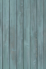 Naklejka premium 青色の板壁