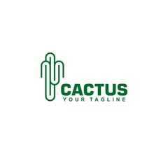 cactus logo design illustration for your company