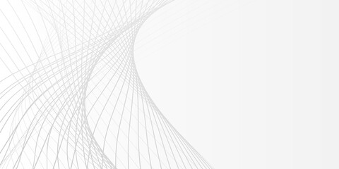Fototapeta premium White and grey background with lines