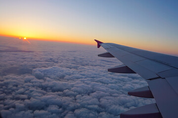 Sky view from the plane