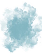 Fototapeta na wymiar Abstract blue background. Cloud on a white background. Sky. Background for posters, business cards, flyers, banners and other printed products