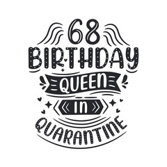 It's my 68 Quarantine birthday. 68 years birthday celebration in Quarantine.