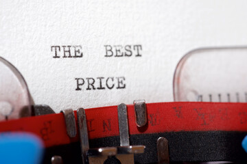 The best price