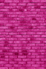 Pink brick building wall. Interior of a modern loft. Background for design