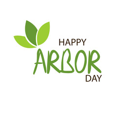 Vector illustration of a Background for Arbor Day.