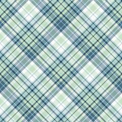 Seamless pattern in gray, discreet blue, light green and white colors for plaid, fabric, textile, clothes, tablecloth and other things. Vector image. 2