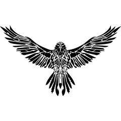 eagle with wings