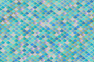 鱗　波　魚　龍　背景　壁紙　モザイク　模様
