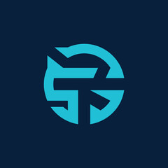 euro currency symbol, gs logo blue