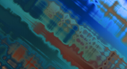 Grungy wallpaper. Urban grunge background with geometrical pattern. Linear colorful texture. Futuristic wallpaper of a decaying texture.