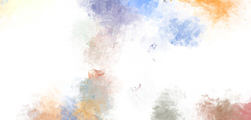 Brushed Painted Abstract Background. Brush stroked painting. Strokes of paint. 2D Illustration.