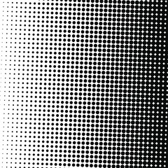 Black halftone background. Black polka dot. Halftone pattern. Modern Halftone Background, backdrop, texture, pattern. Vector illustration. Halftone Backdrop.