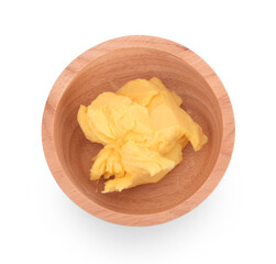 butter isolated on white background.