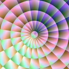 Abstract op art pattern. Graphic ornament