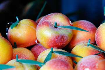 Sicilian candied fruit is a typical dessert of the region that is sold in many shops in the region