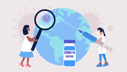 Global vaccine concept